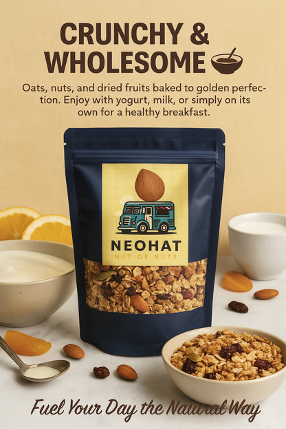 Granola Black Sesame & Walnuts