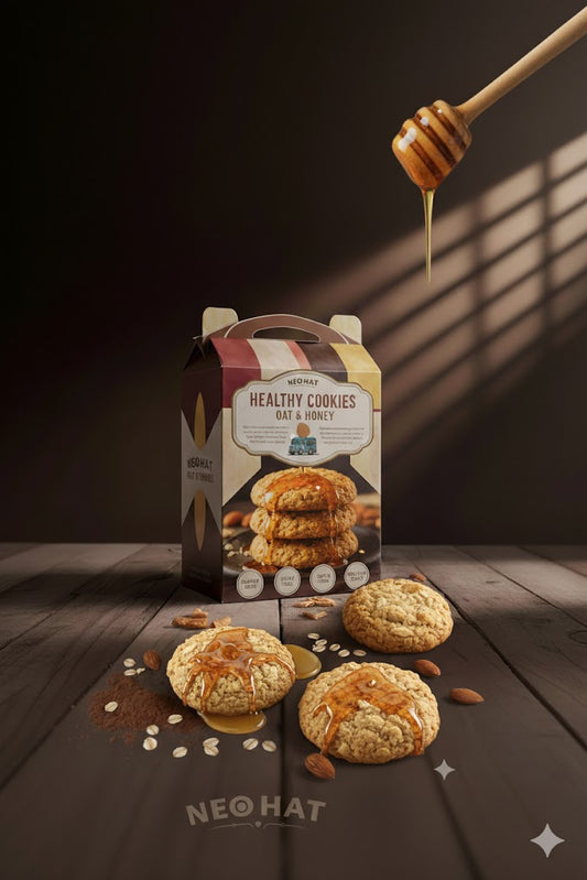 Healthy Cookies-Oat-honey