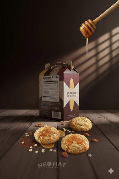 Healthy Cookies-Oat-honey