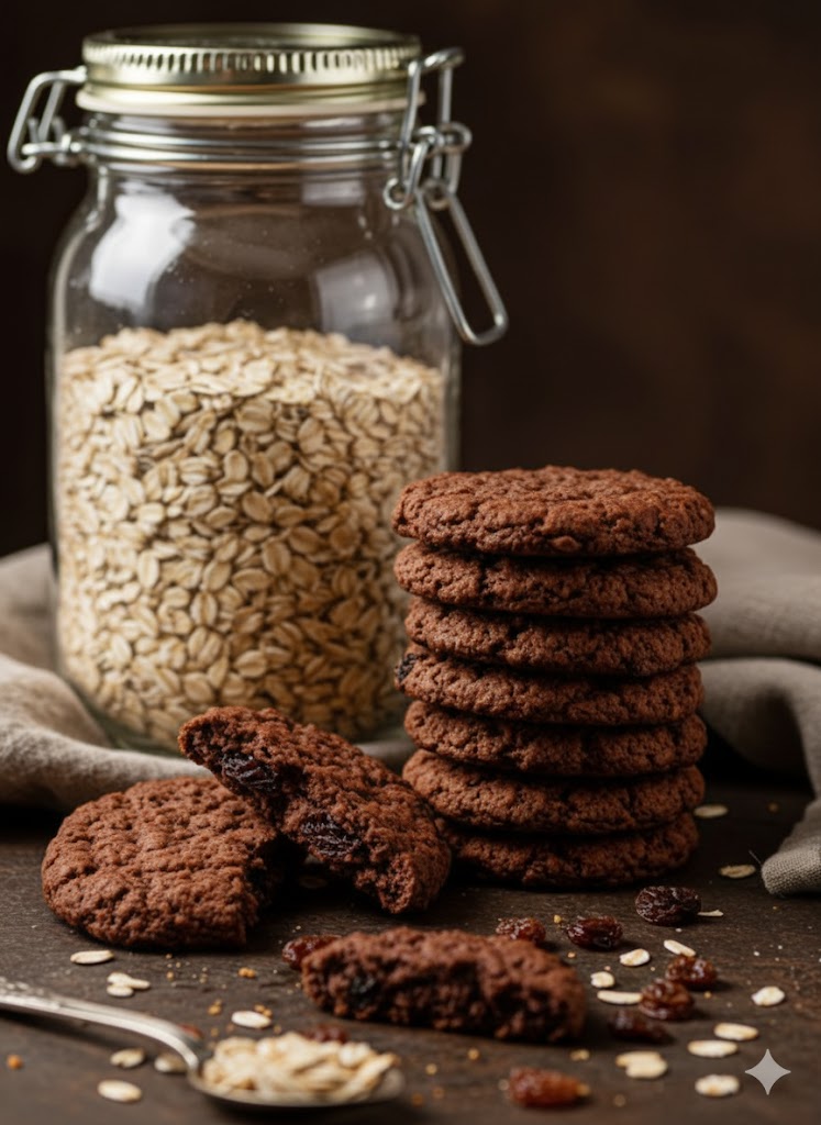 Healthy Cookies-Cocoa oats