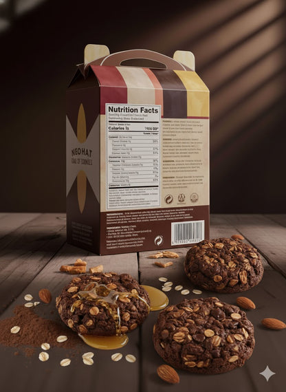 Healthy Cookies-Cocoa oats